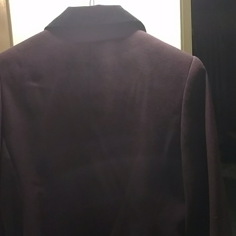 Burgundy Wool Jacket - Picture 2 of 2
